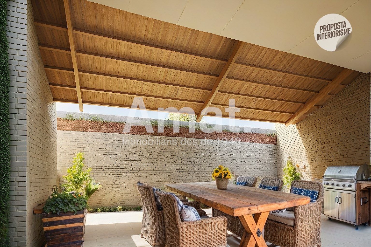 Terrace of Country house for sale in Esplugues de Llobregat  with Air Conditioner, Terrace and Storage room