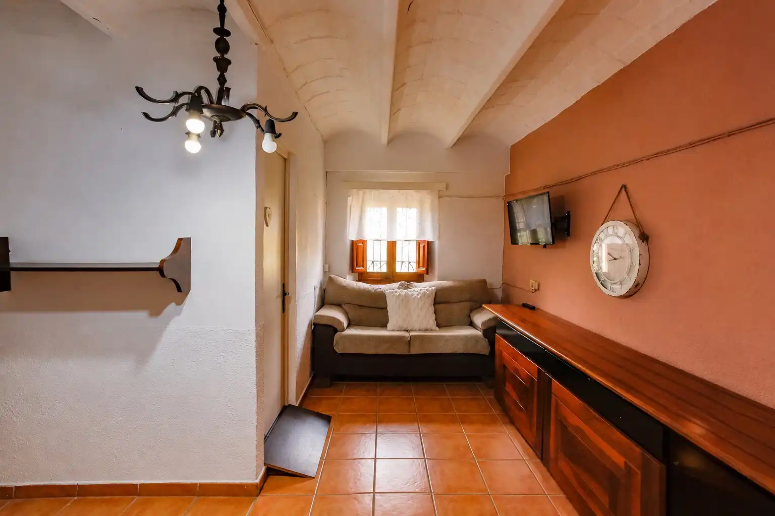 Sala de estar de Finca rústica en venta en Sils
