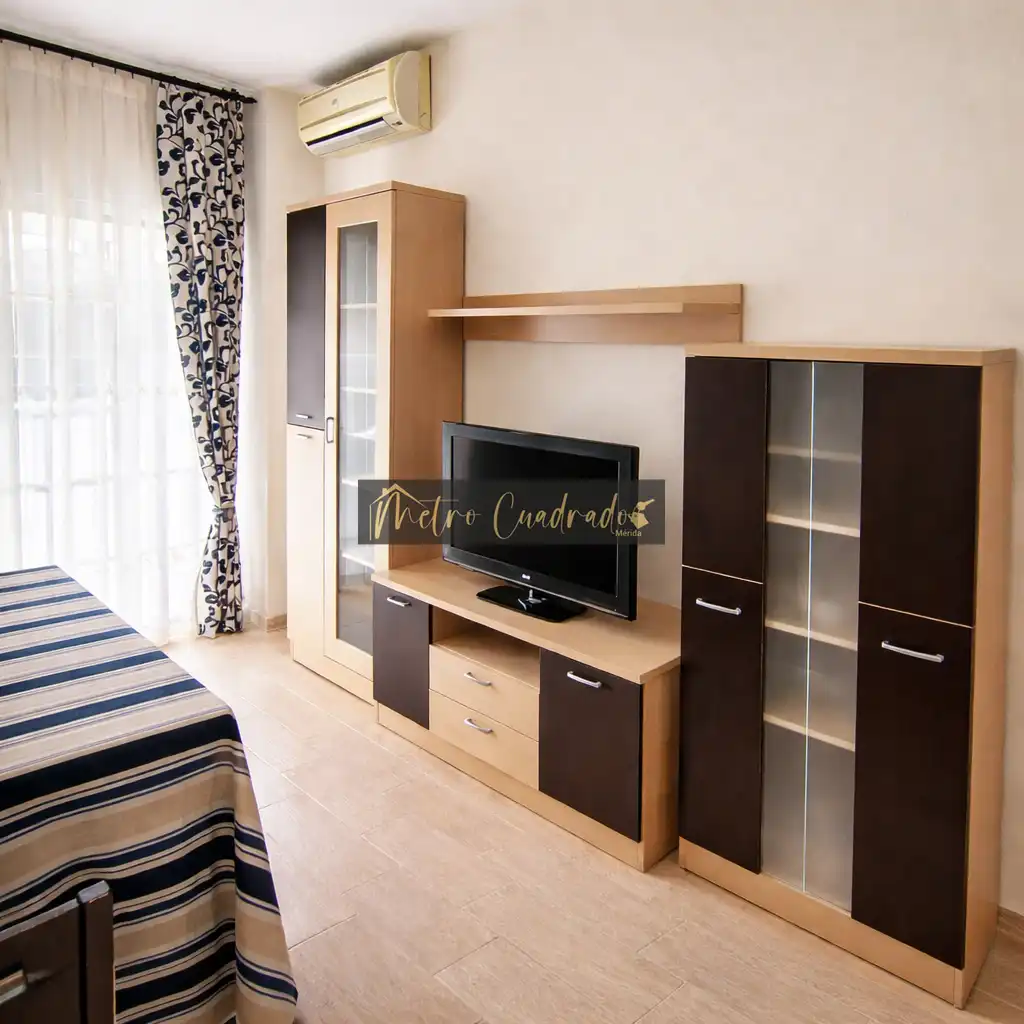 Living room of Flat for sale in Mérida  with Air Conditioner and Terrace