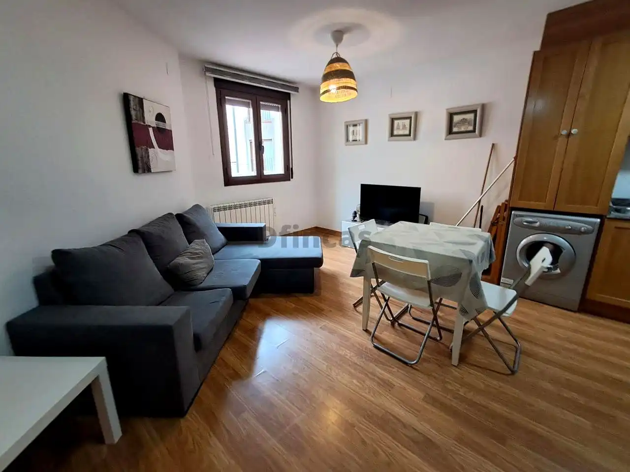 Sala de estar de Piso en venta en Mora de Rubielos con Calefacción y Amueblado