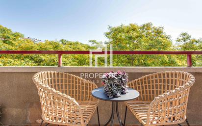 Terrace of Flat for sale in  Barcelona Capital  with Air Conditioner, Heating and Parquet flooring