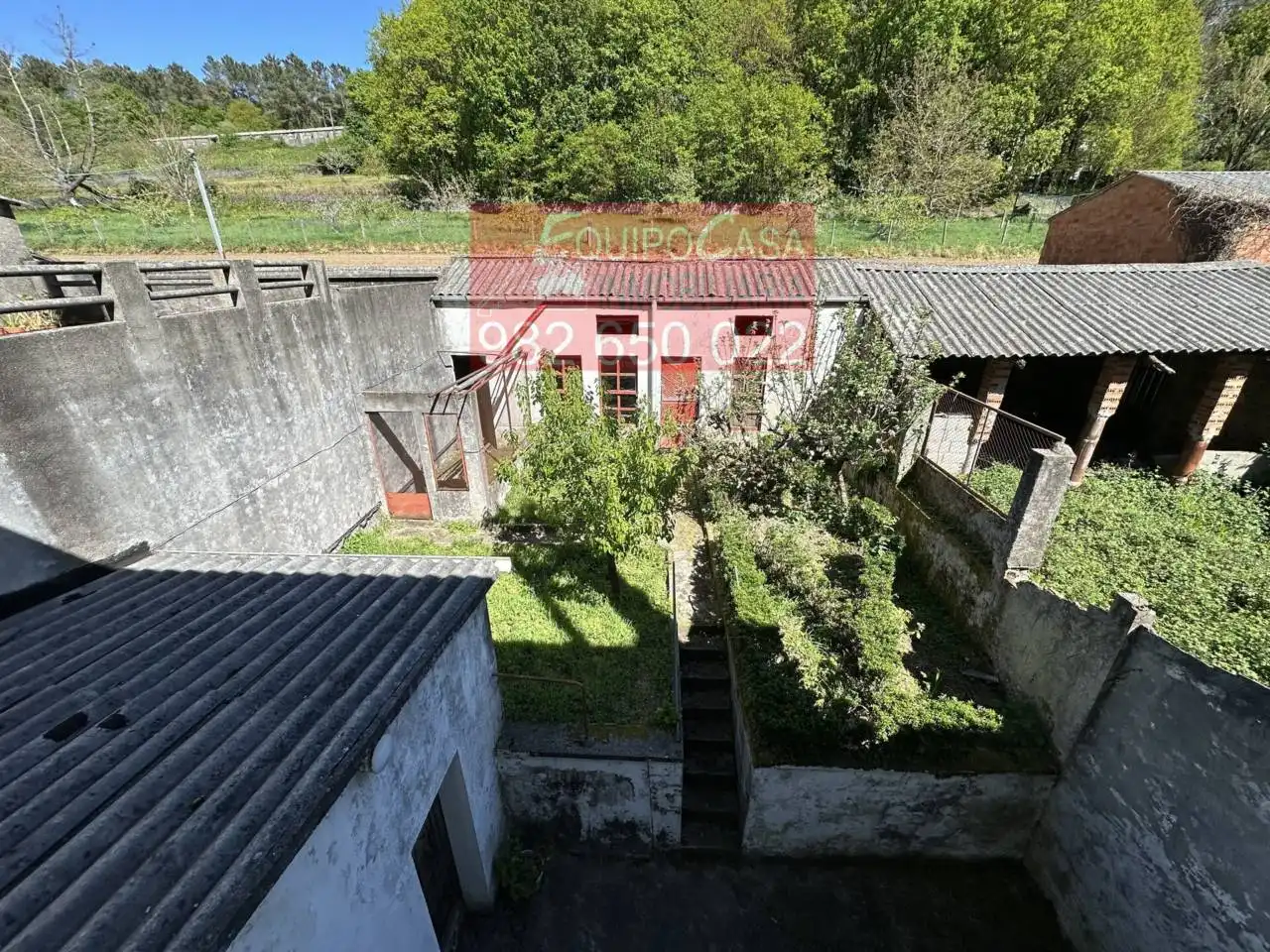 Jardí de Casa adosada en venda en Palas de Rei amb Calefacció, Jardí privat i Parquet