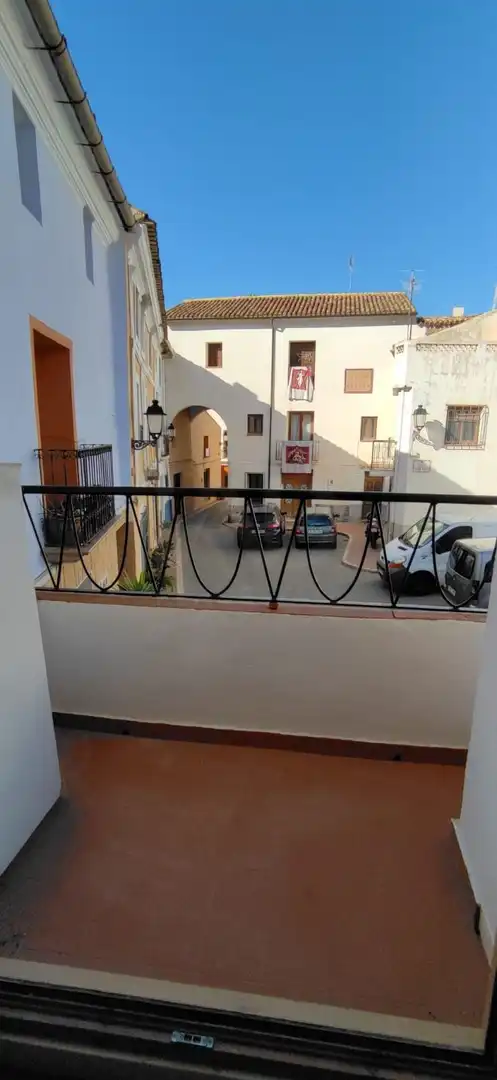 Balcony of Flat for sale in Casco urbano