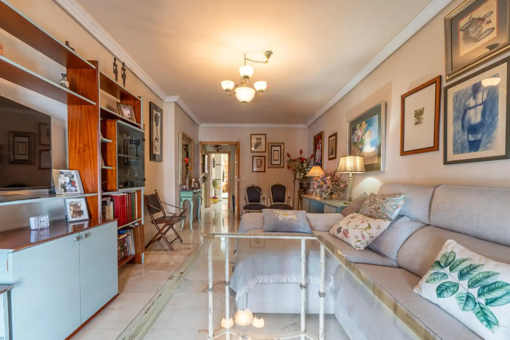 Living room of Detached homes for sale in Córdoba  with Air Conditioner, Heating and Storage room