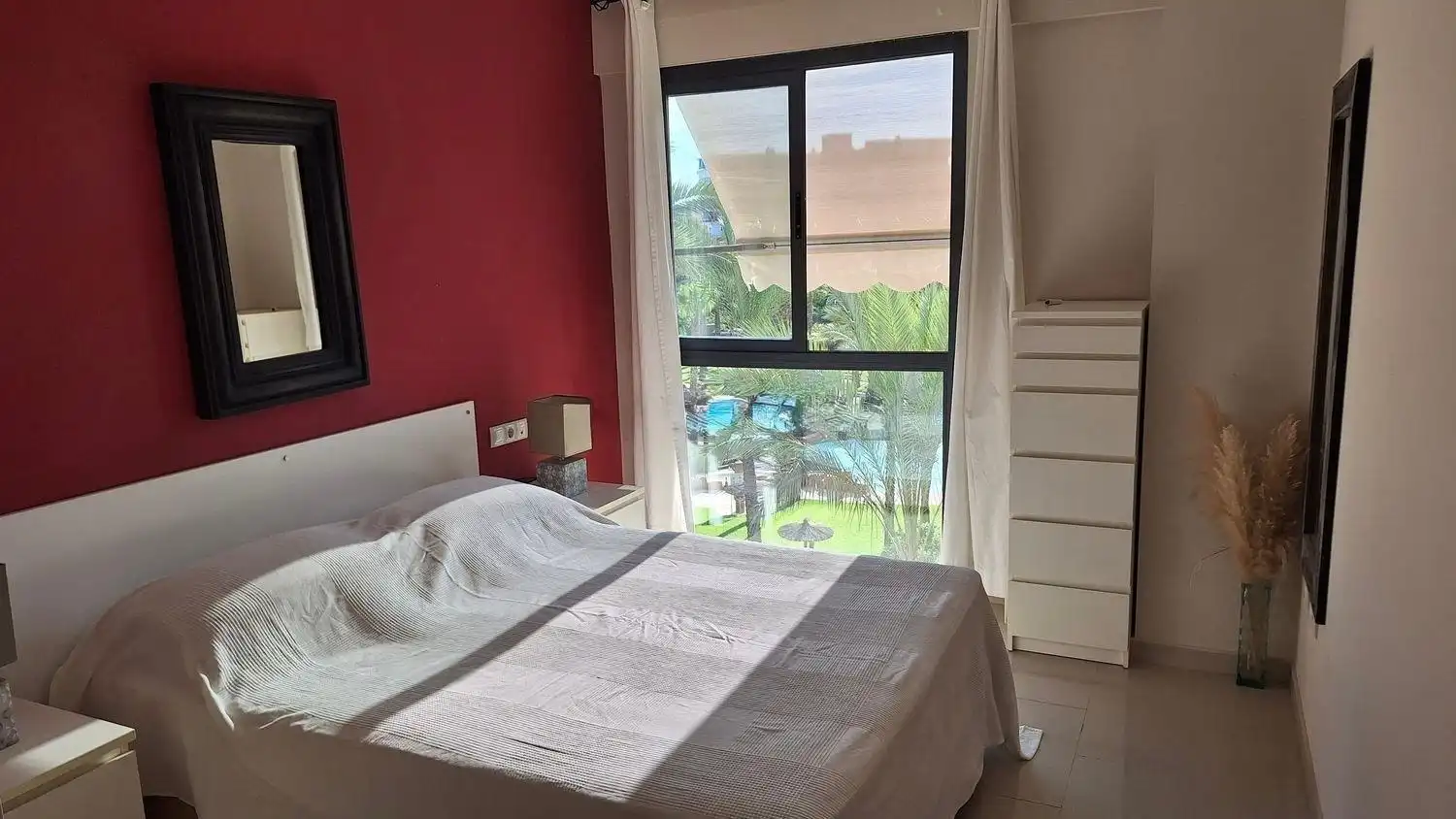 Bedroom of Flat for rent in Alicante / Alacant  with Air Conditioner, Heating and Terrace