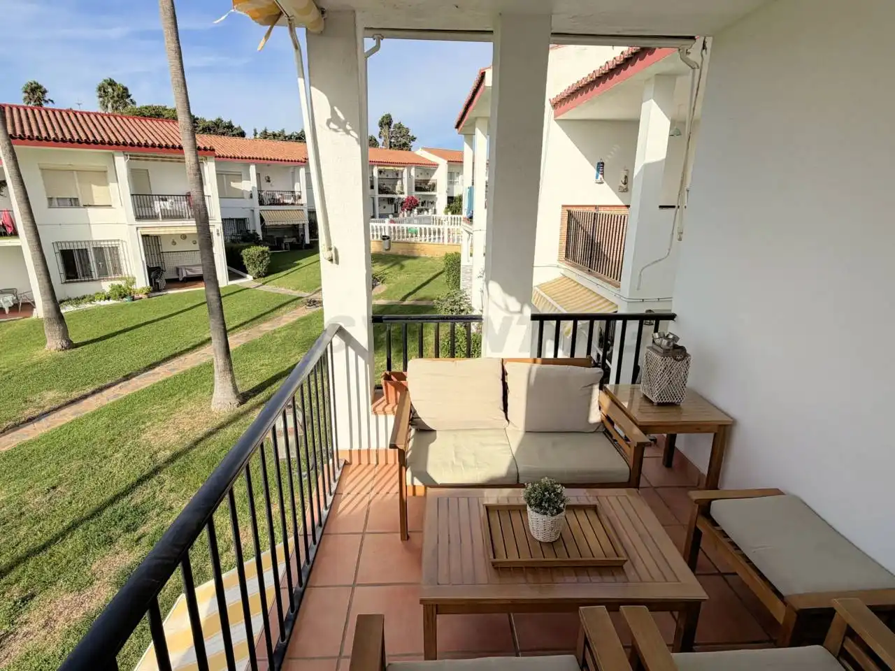 Terrasse von Wohnung zur Miete in Alcorrín