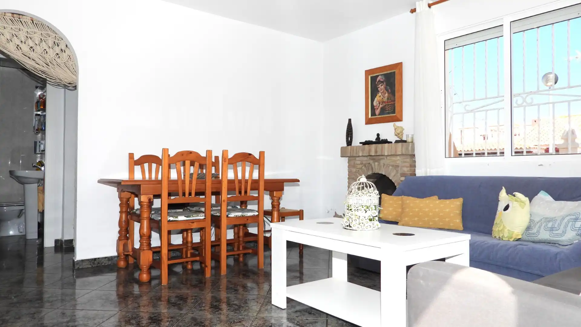 Menjador de Casa o xalet en venda en Cartagena amb Aire condicionat, Calefacció i Jardí privat