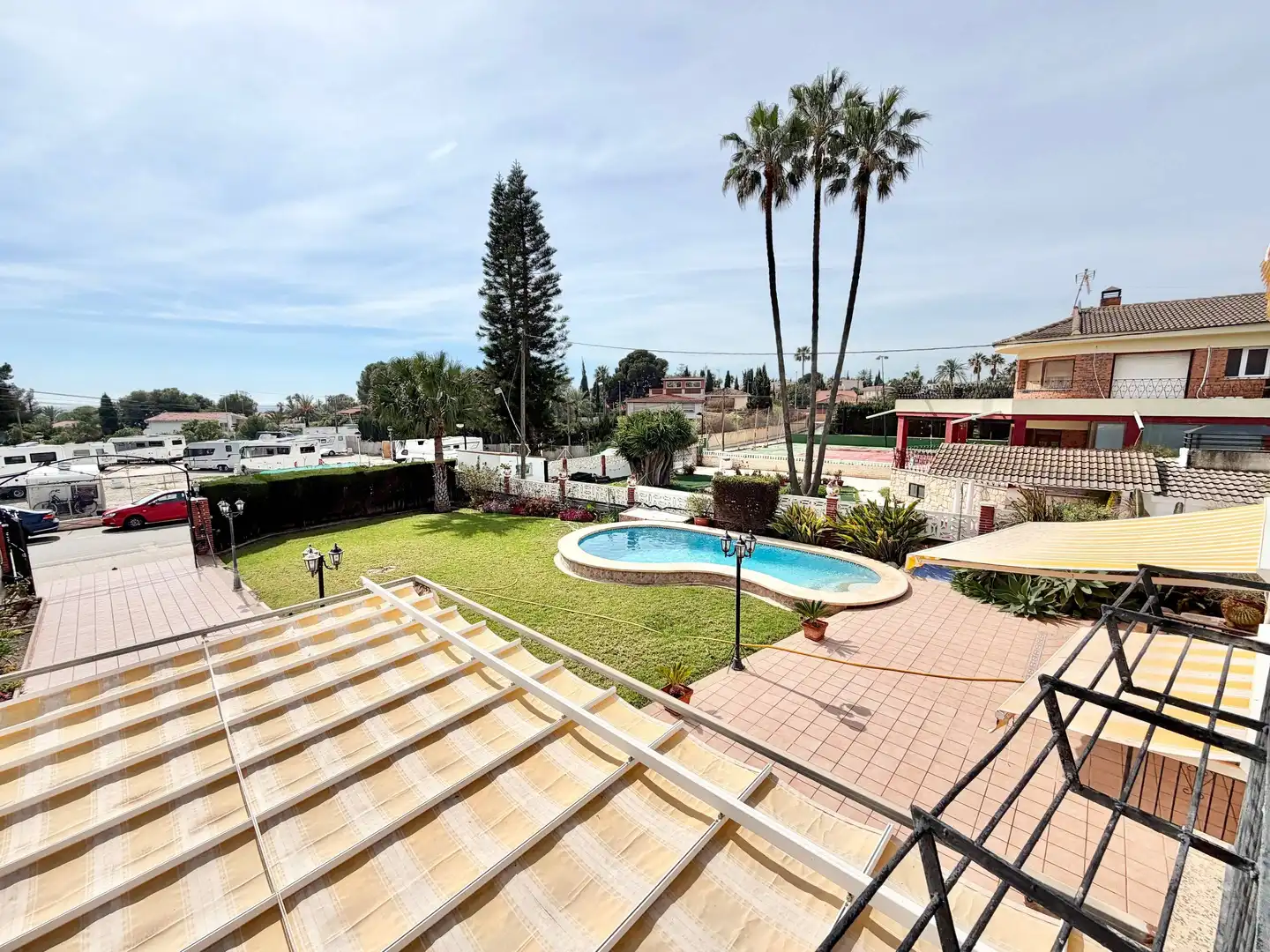 Garden of Houses for sale in El Campello  with Swimming Pool