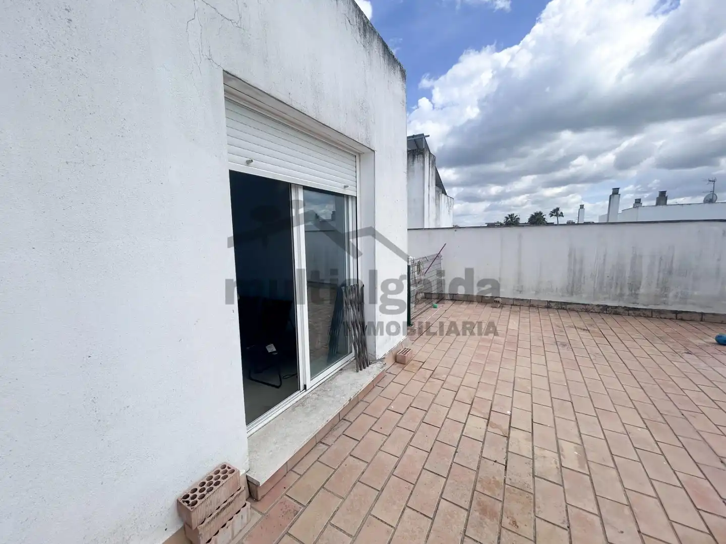 Terrasse von Wohnung zum Verkauf in Arcos de la Frontera mit Klimaanlage, Terrasse und Abstellraum