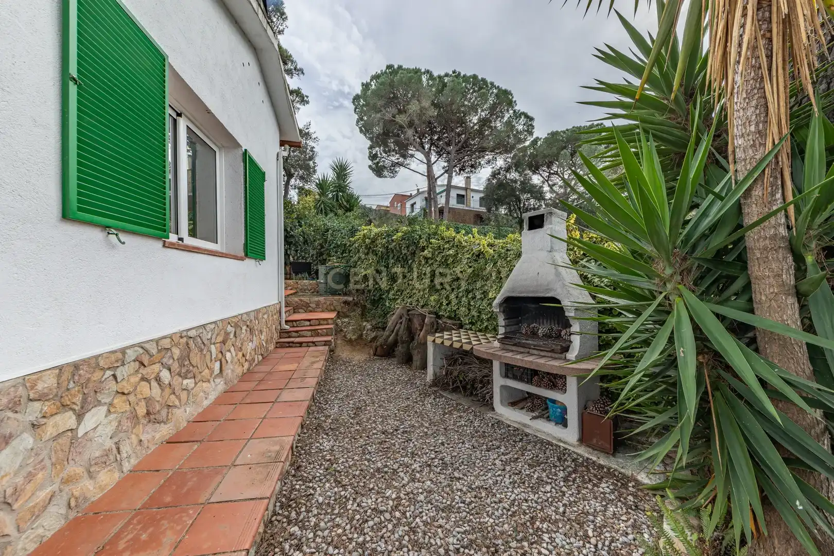 Jardí de Casa o xalet en venda en Tordera amb Jardí privat, Piscina i Alarma