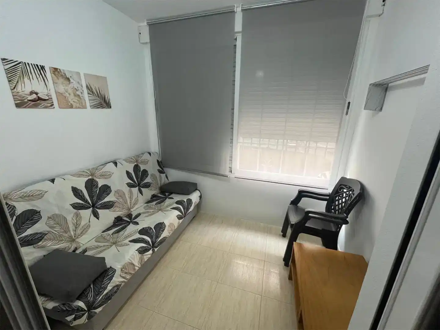 Schlafzimmer von Wohnung zur Miete in Carboneras mit Klimaanlage, Parkett und Möbliert