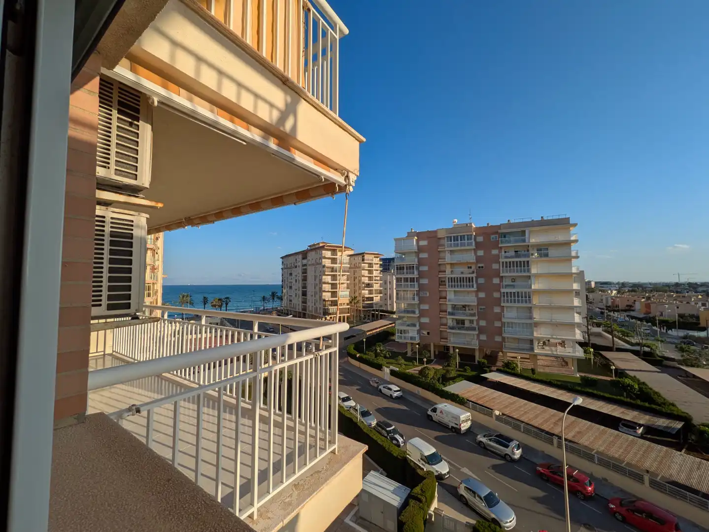 Vista exterior de Apartamento en venta en Benicasim / Benicàssim con Aire acondicionado, Jardín privado y Terraza