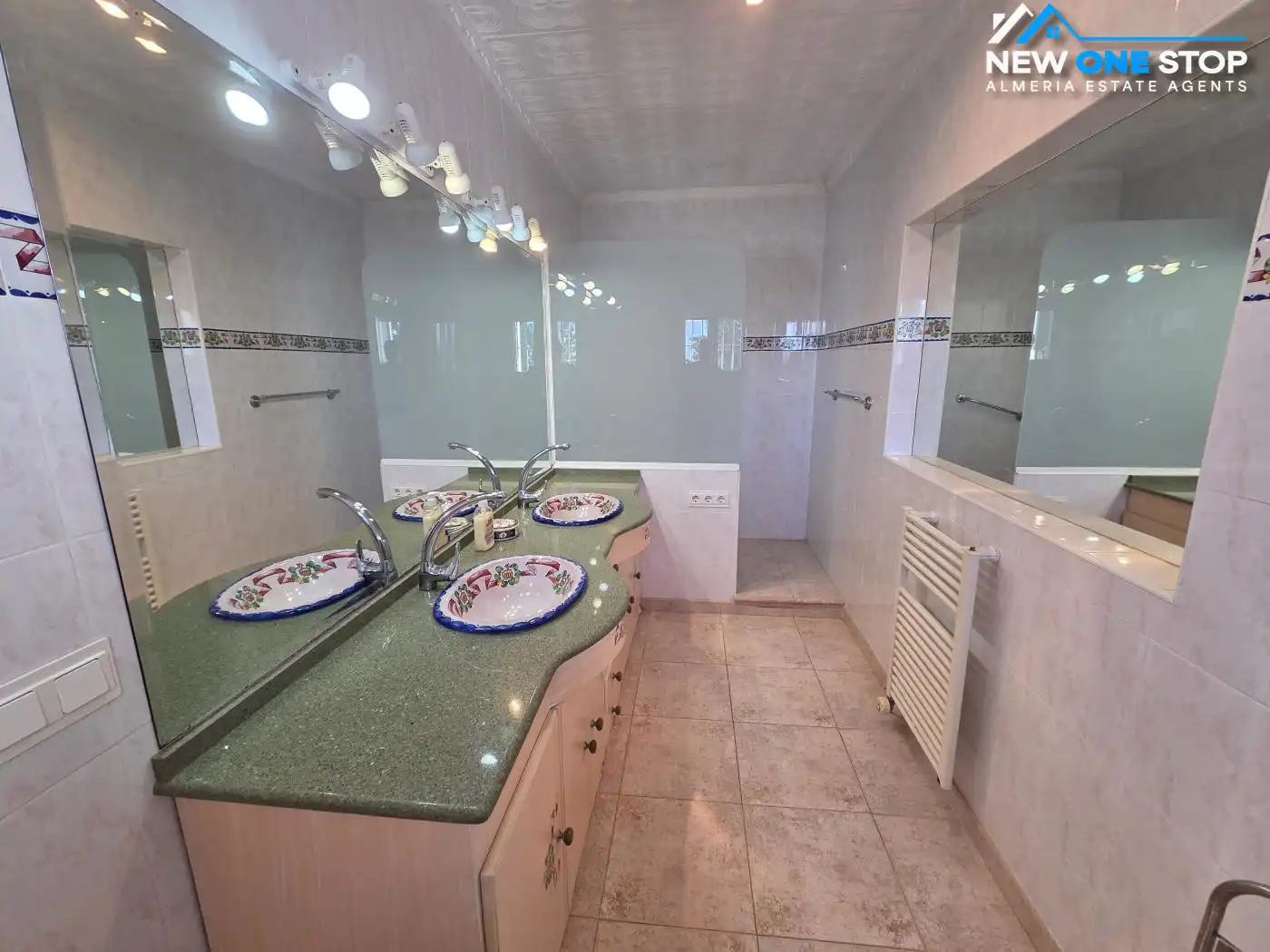 Baño de Casa o chalet en venta en Mojácar con Aire acondicionado, Calefacción y Jardín privado