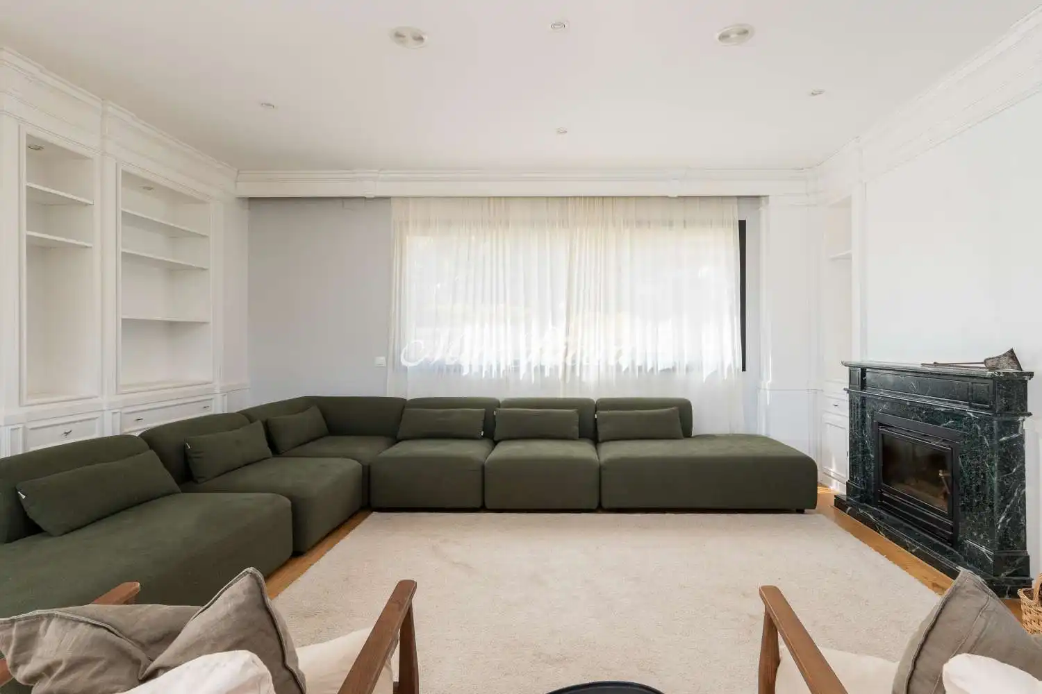 Living room of Houses for rent in Sant Just Desvern  with Air Conditioner, Heating and Terrace