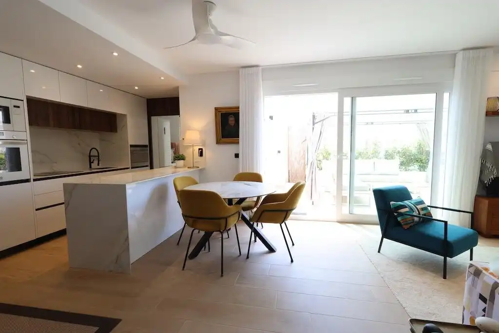 Cocina de Ático en venta en Algorfa con Aire acondicionado, Terraza y Piscina