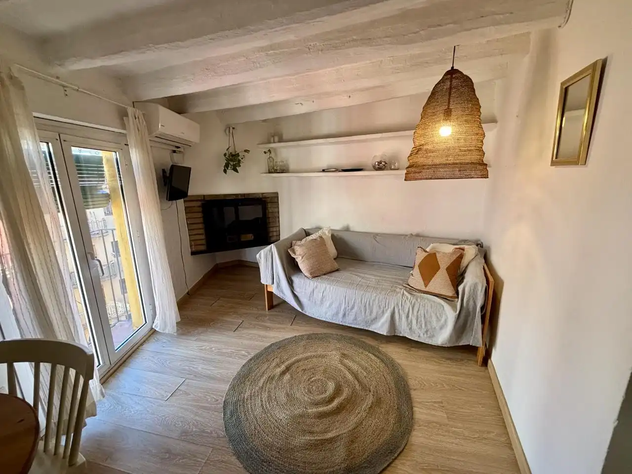 Sala de estar de Piso de alquiler en  Tarragona Capital con Amueblado