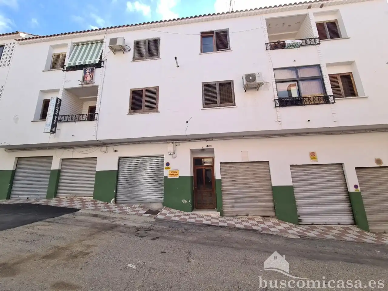 Exterior view of Flat for sale in La Puerta de Segura  with Balcony