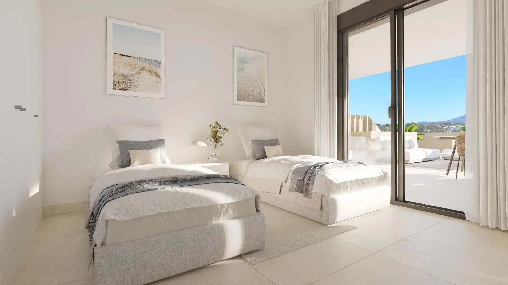 Dormitori de Planta baixa en venda en Estepona amb Aire condicionat, Calefacció i Jardí privat