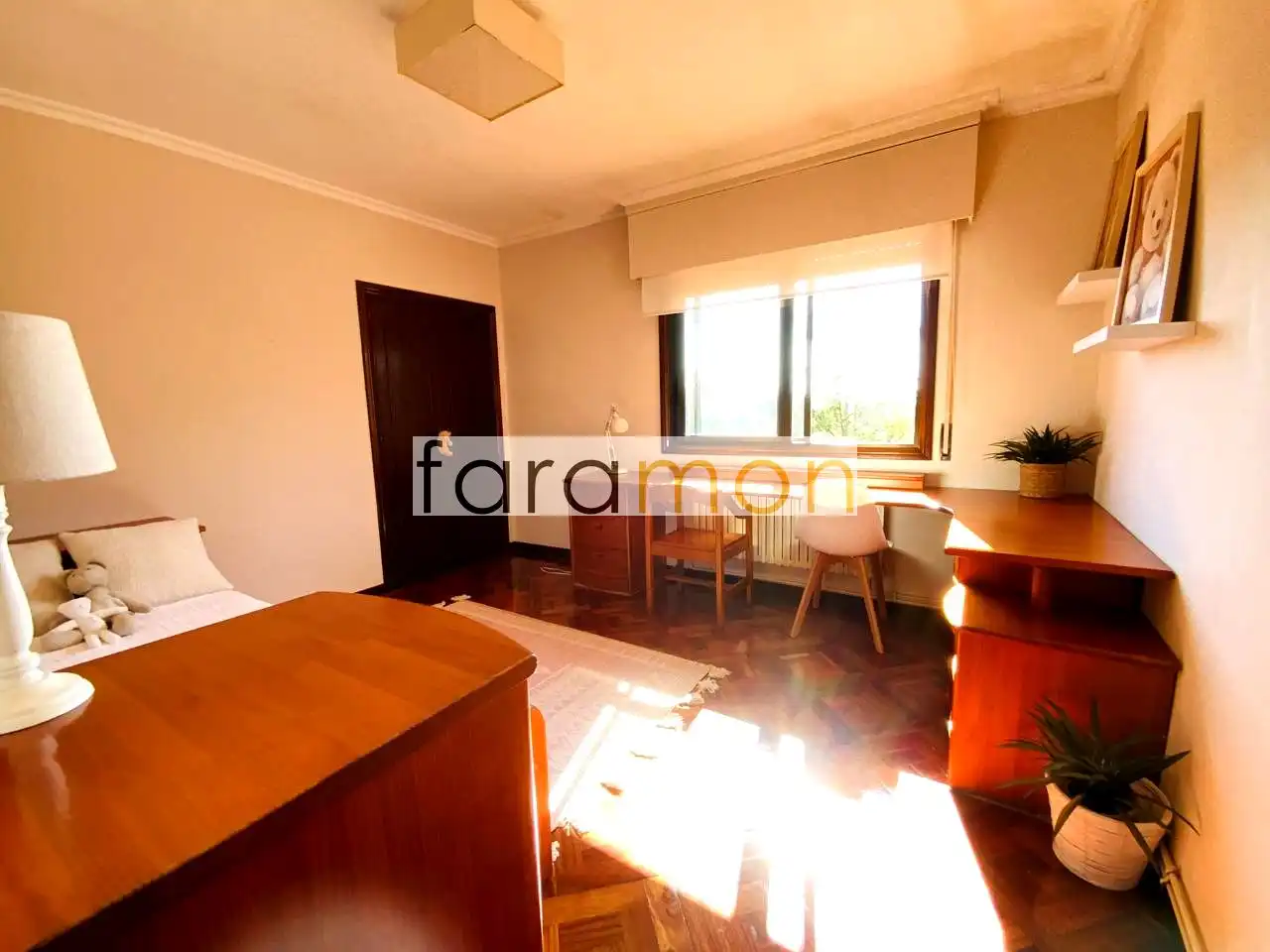 Bedroom of Houses for sale in Vigo   with Private garden, Parquet flooring and Terrace