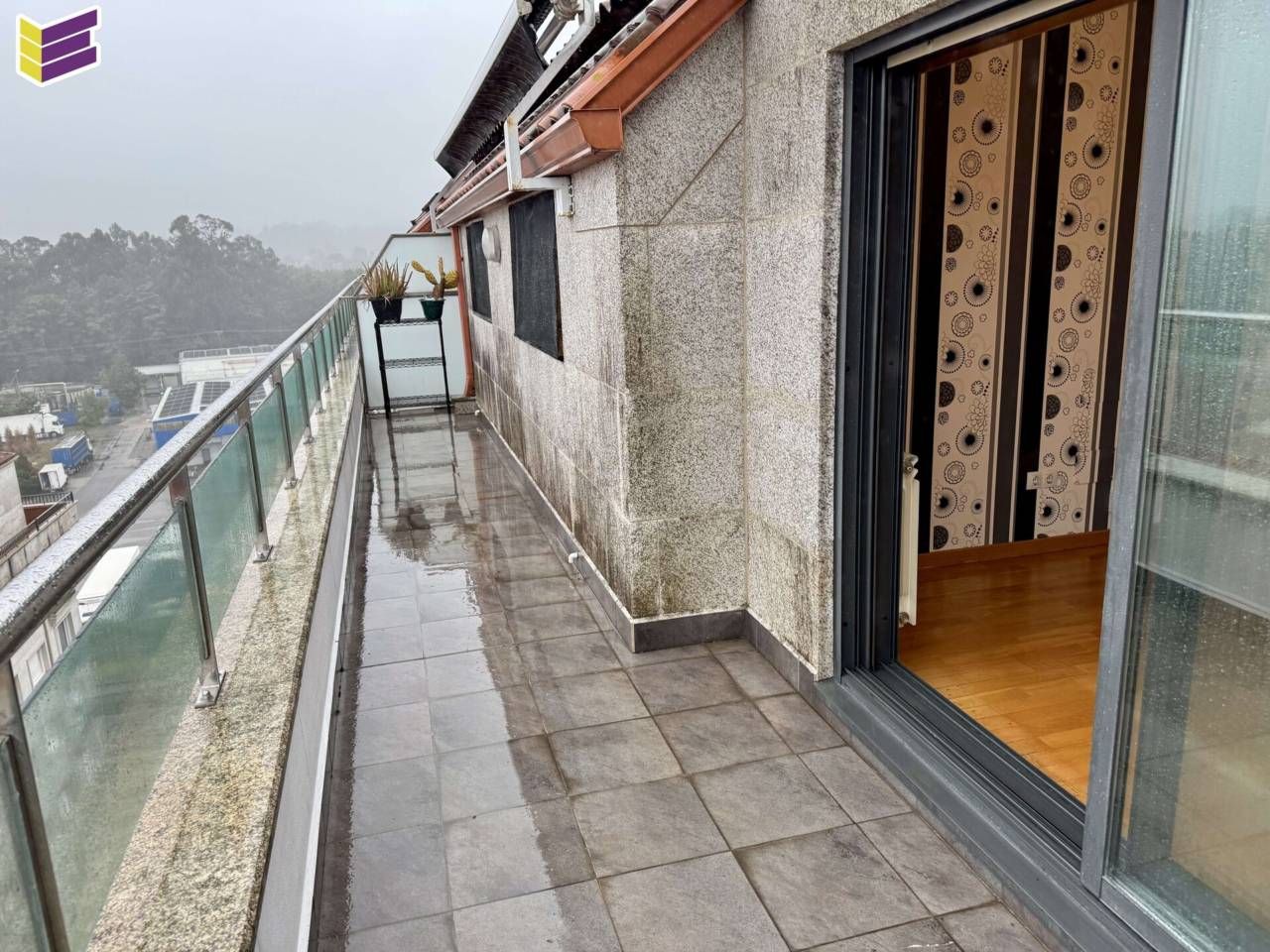 Terrace of Attic for sale in O Porriño    with Heating, Terrace and Storage room