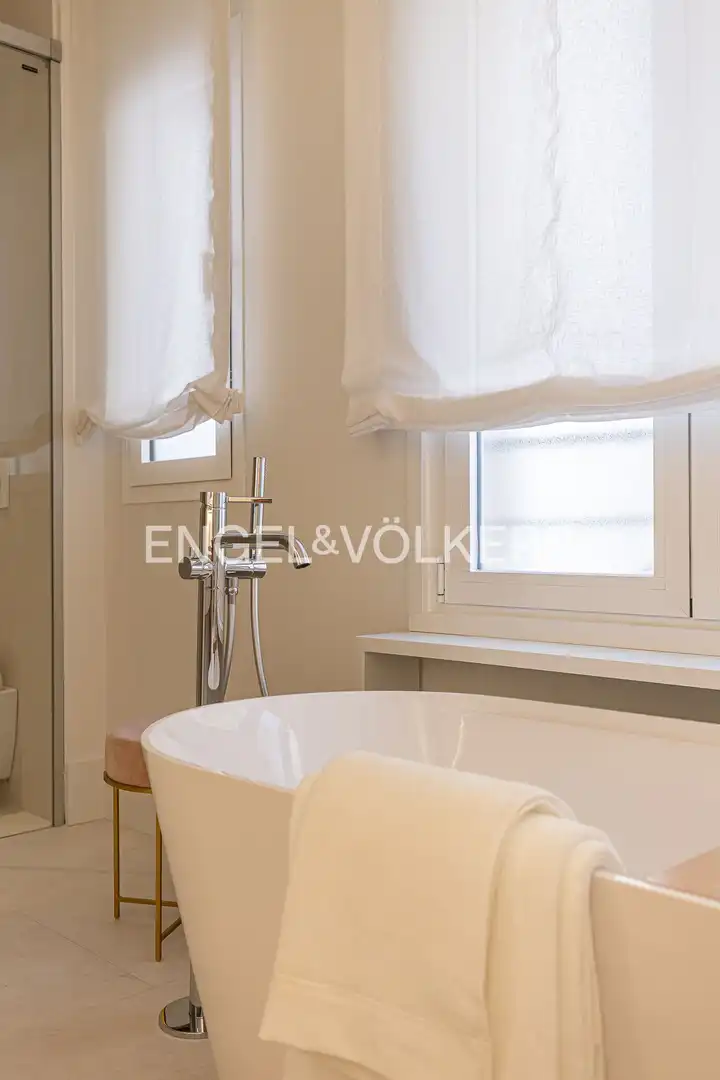 Badezimmer von Wohnung zum Verkauf in Madrid mit Klimaanlage, Heizung und Terrasse