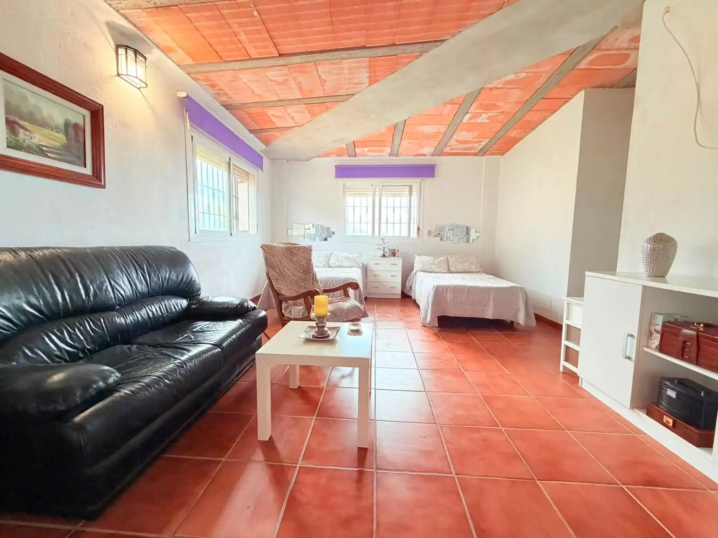 Sala de estar de Casa o chalet en venta en Algeciras con Jardín privado y Piscina