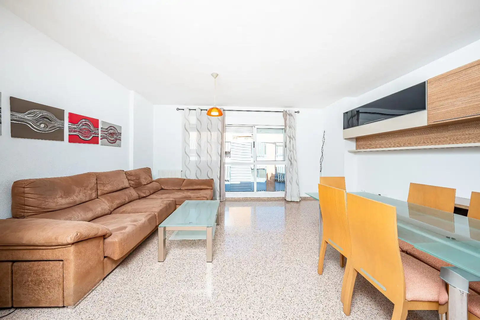 Sala de estar de Ático en venta en Alicante / Alacant con Calefacción, Jardín privado y Terraza