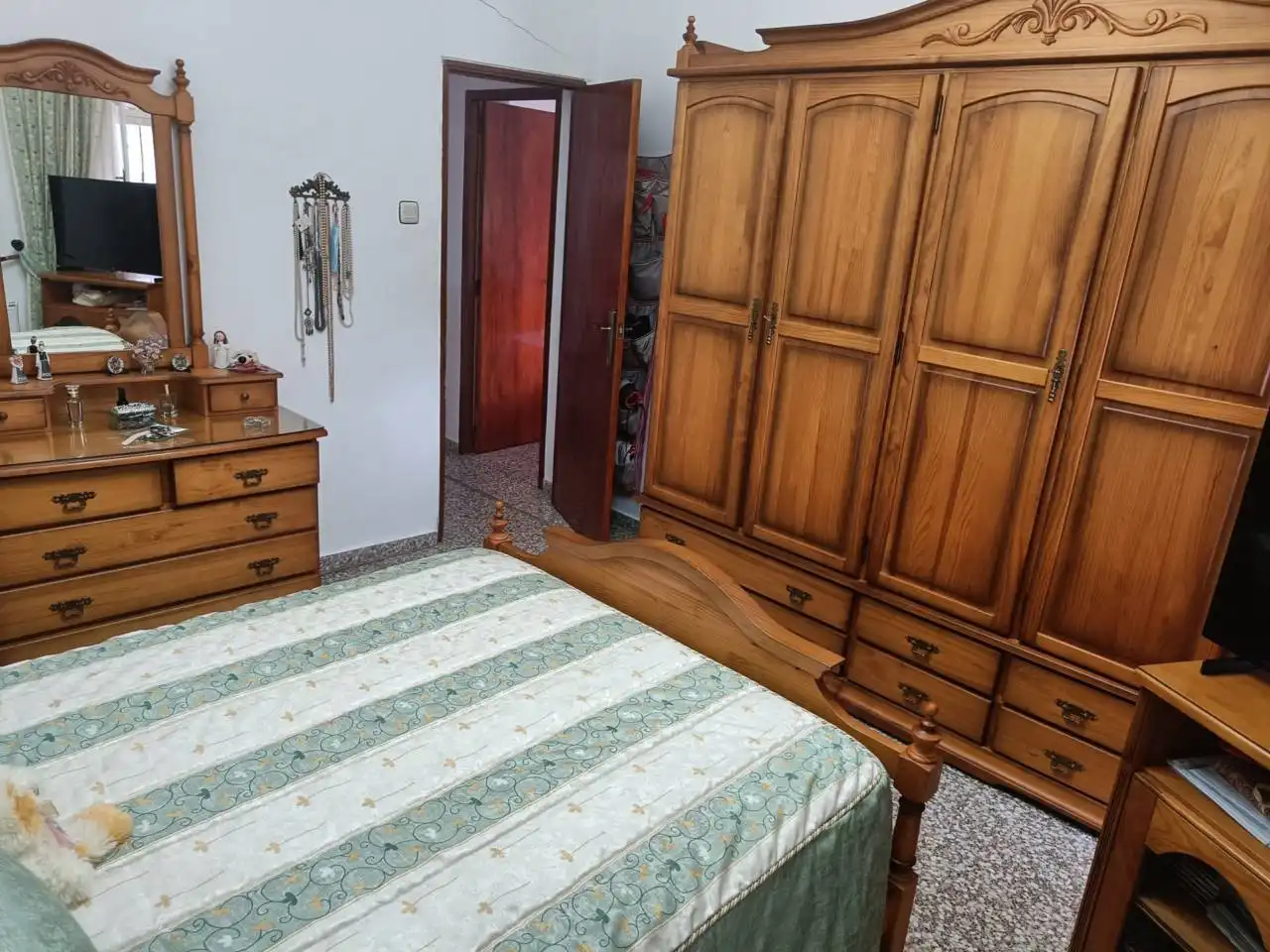 Schlafzimmer von Country house zum Verkauf in Montefrío mit Klimaanlage, Privatgarten und Terrasse