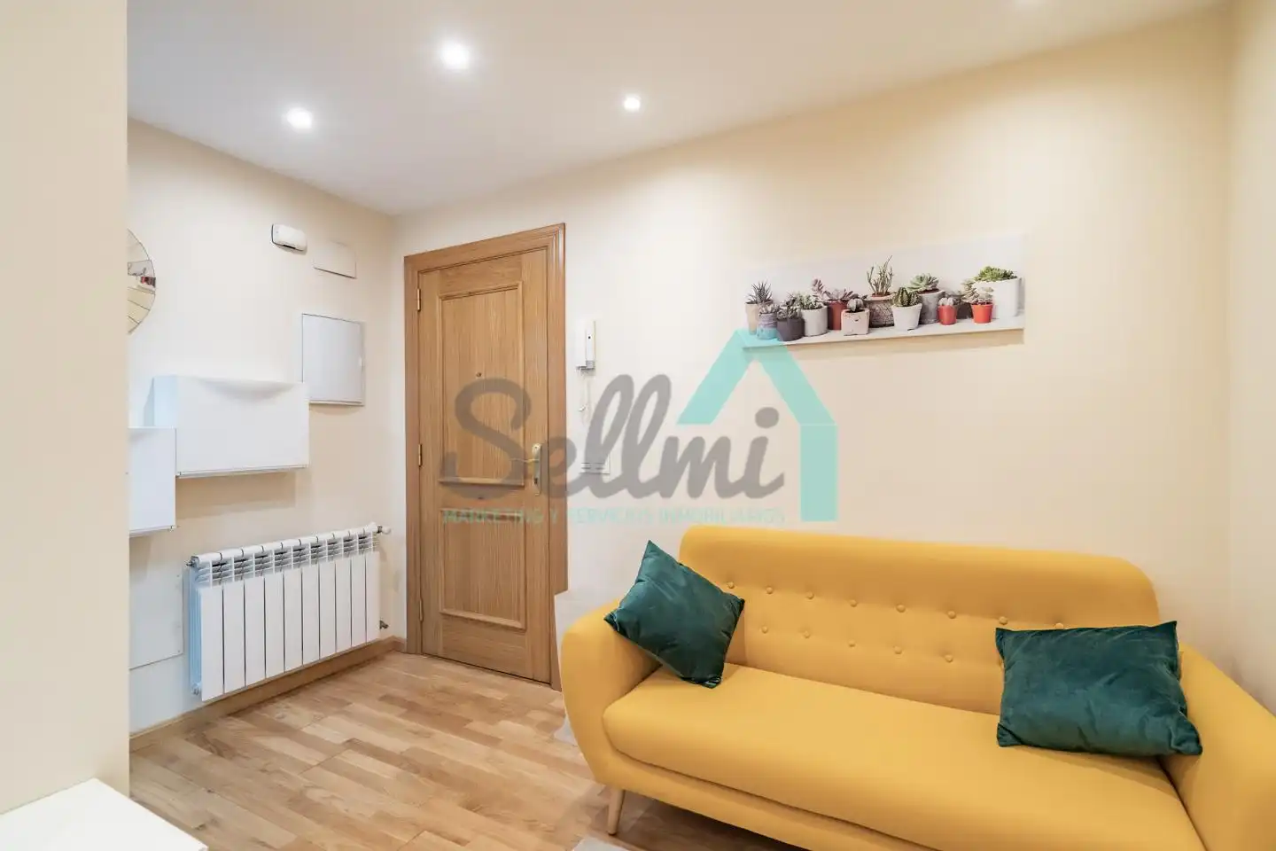 Sala de estar de Piso en venta en Oviedo  con Calefacción y Terraza