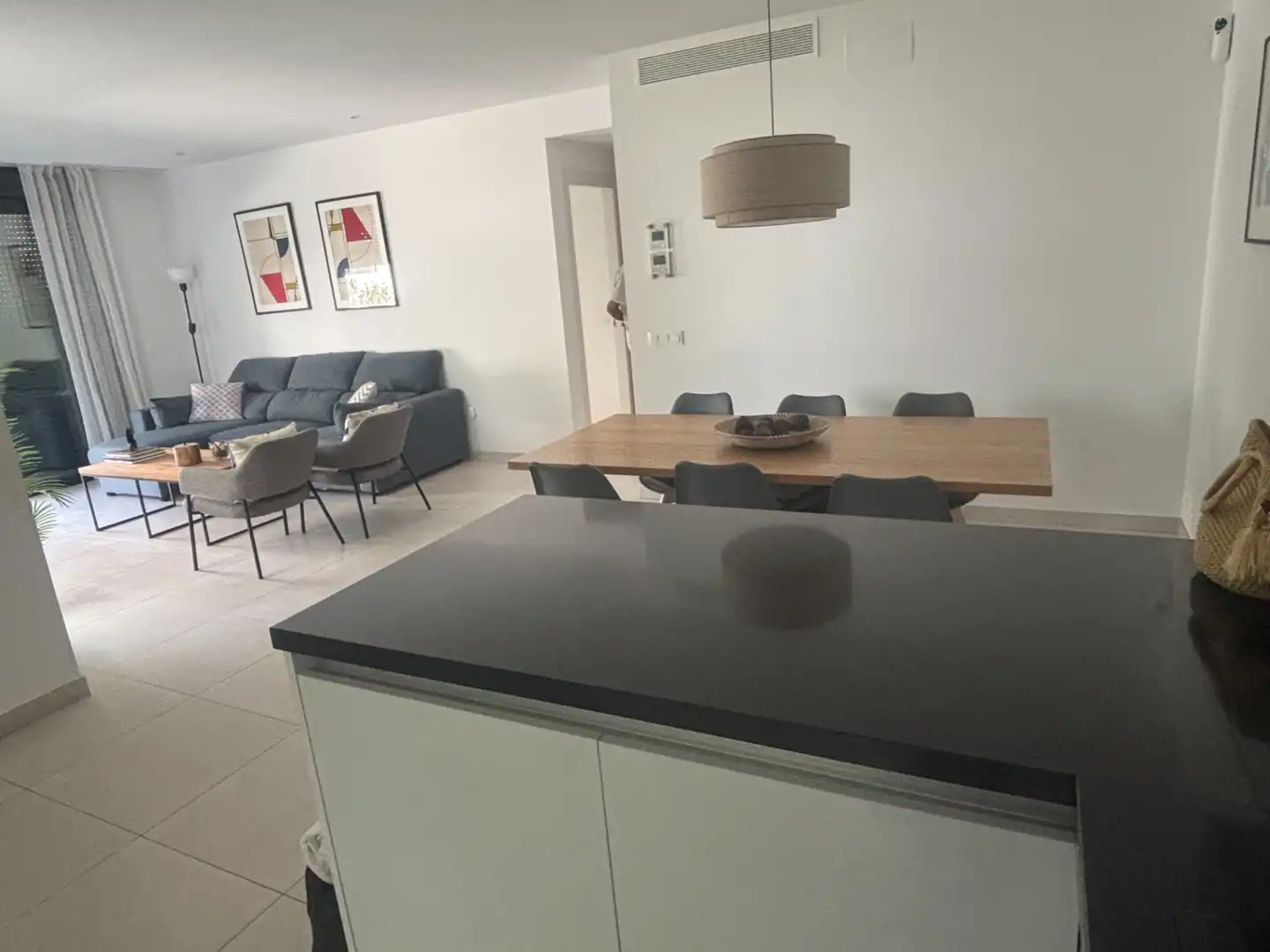 Cuina de Casa adosada en venda en Estepona amb Aire condicionat, Calefacció i Jardí privat