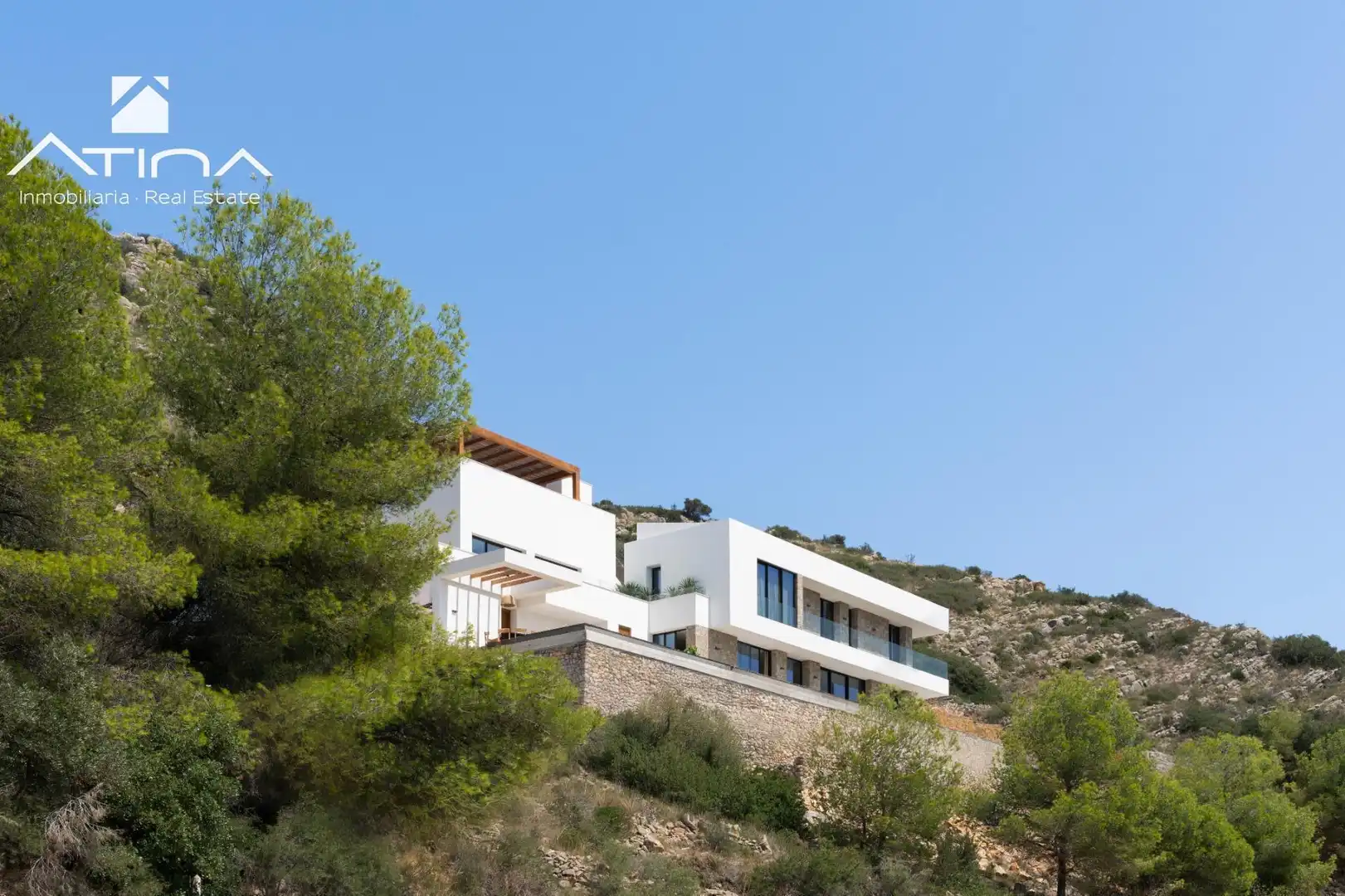 Vista exterior de Casa o xalet en venda en Jávea / Xàbia amb Aire condicionat, Calefacció i Jardí privat