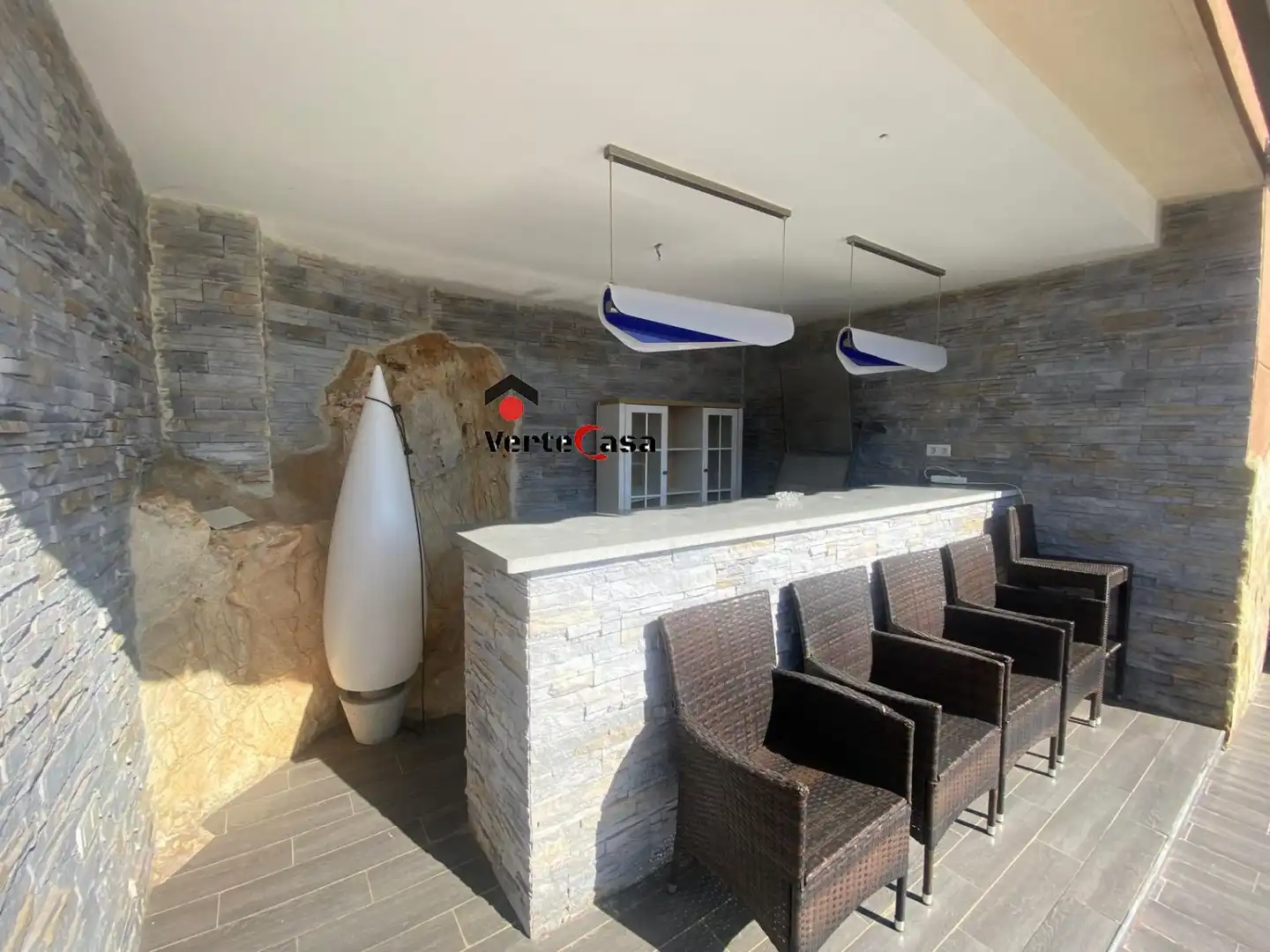 Terrasse von Haus oder Chalet zum Verkauf in Alzira mit Klimaanlage, Heizung und Parkett