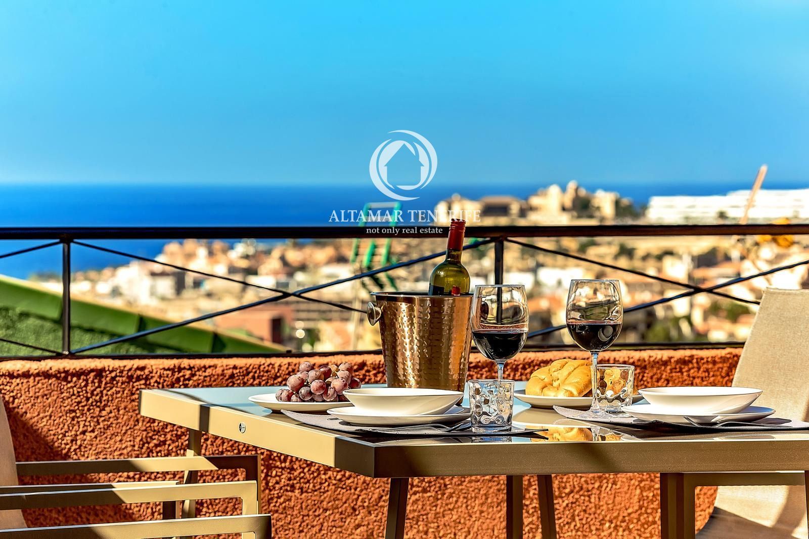 Terrace of Apartments for sale in Adeje  with Terrace, Swimming Pool and Furnished