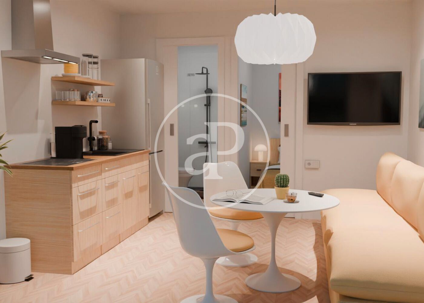 Cuina de Loft en venda en  Barcelona Capital amb Aire condicionat i Calefacció