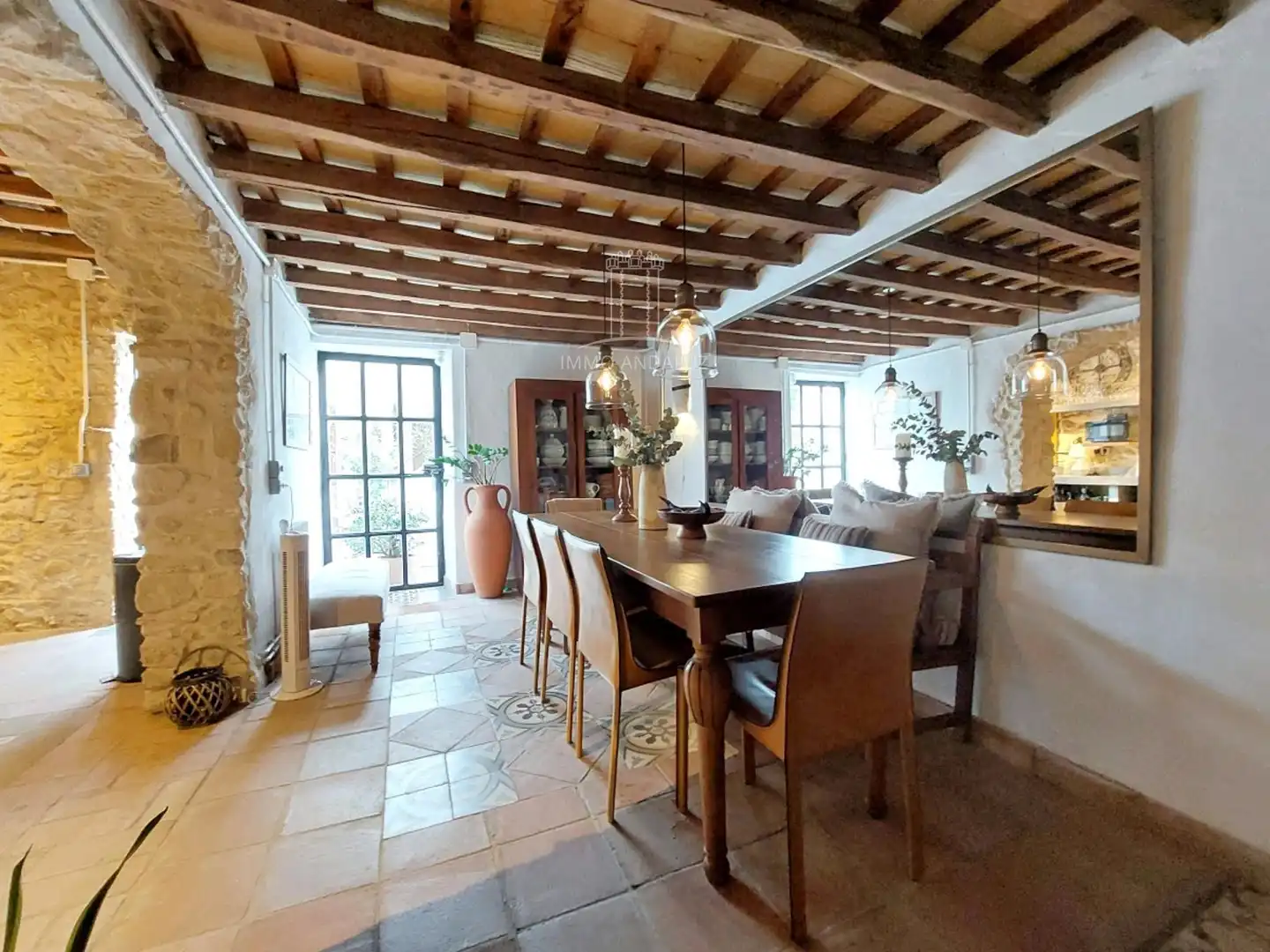 Esszimmer von Haus oder Chalet zum Verkauf in Medina Sidonia mit Heizung