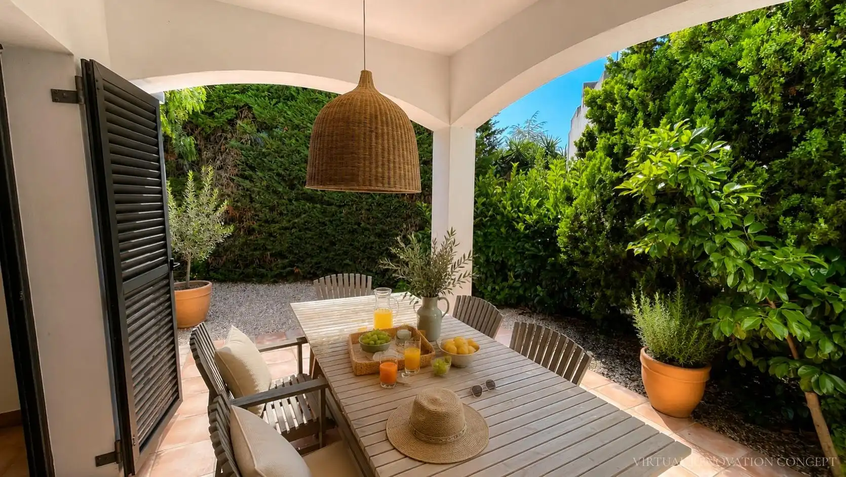 Terrace of Houses for sale in Sant Pol de Mar  with Air Conditioner, Heating and Private garden