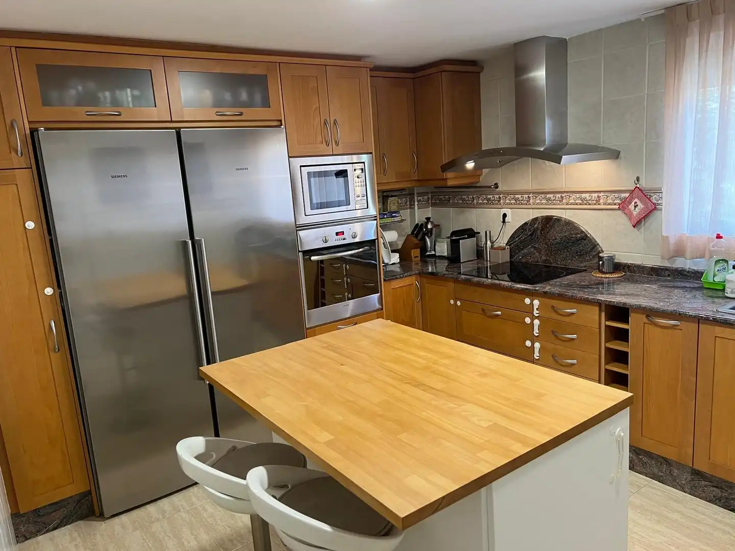 Cocina de Casa adosada en venta en Massamagrell con Aire acondicionado, Calefacción y Terraza