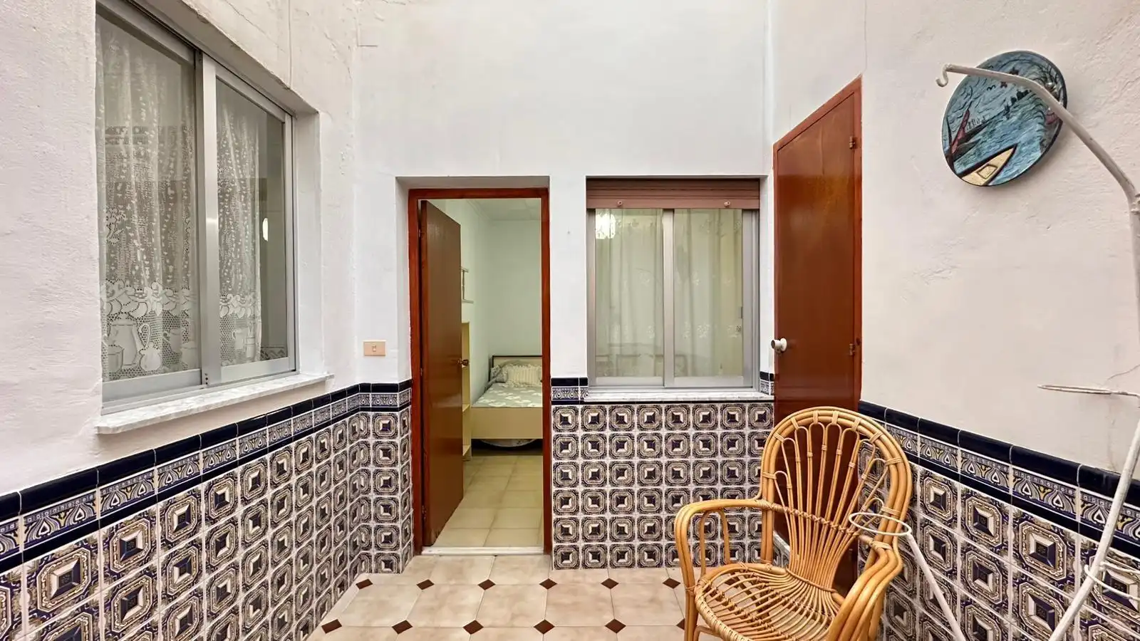 Bedroom of Houses for sale in L'Alcúdia  with Air Conditioner, Terrace and Storage room