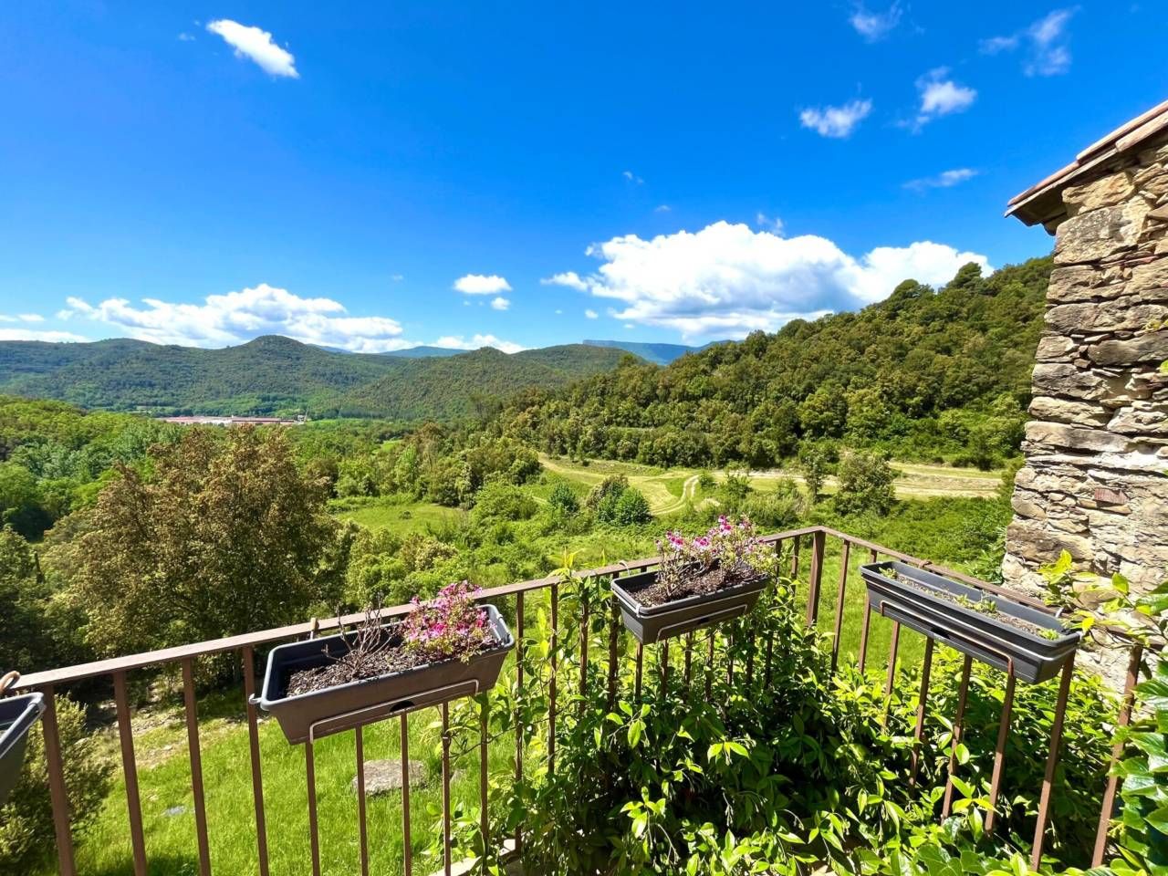 Garden of Country house for sale in Sant Aniol de Finestres  with Heating, Private garden and Terrace
