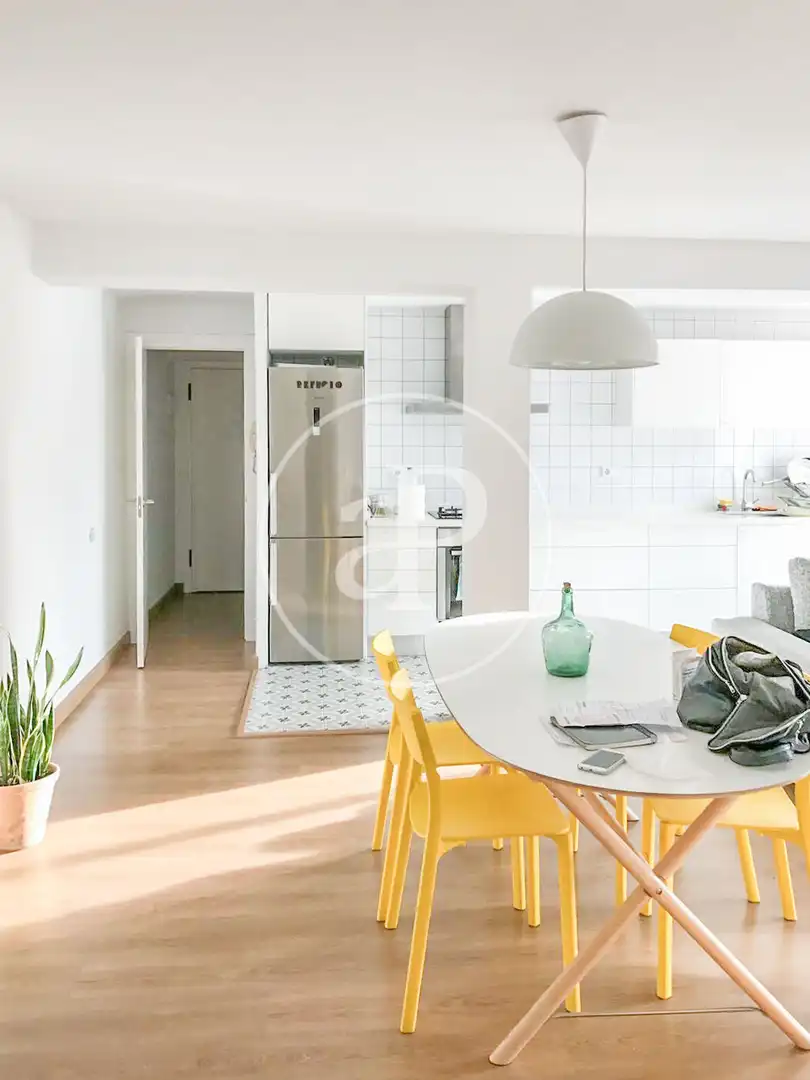 Küche von Wohnung zur Miete in Valencia mit Klimaanlage, Heizung und Möbliert
