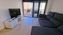 Sala d'estar de Apartament de lloguer en Gandia amb Aire condicionat, Piscina i Moblat