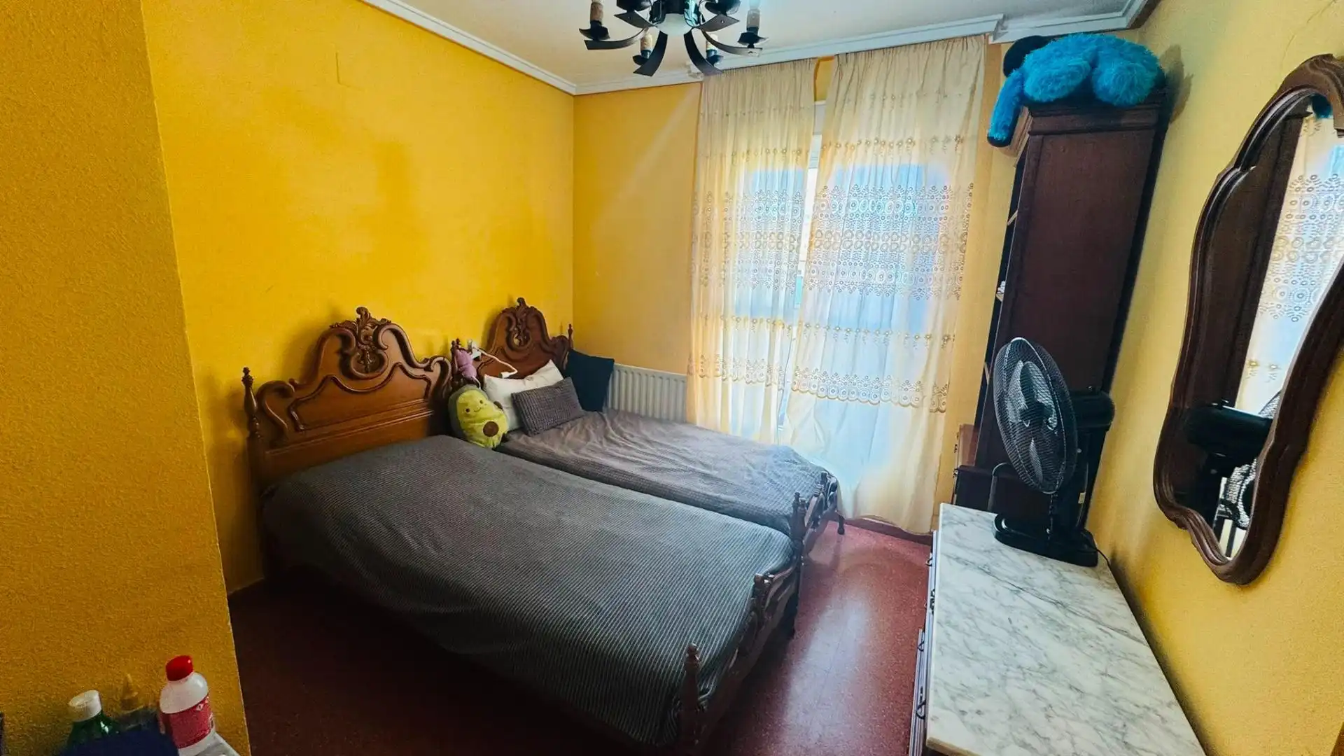 Habitación de Piso de alquiler en Valencia con Aire acondicionado, Calefacción y Jardín privado
