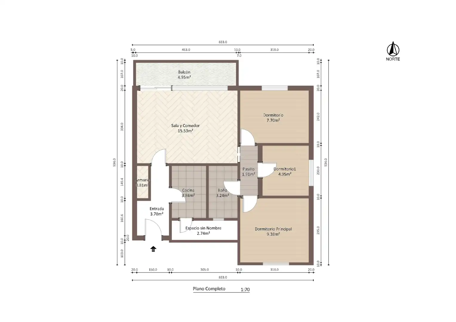 Wohnung zum Verkauf in Esparreguera mit Klimaanlage, Heizung und Balkon