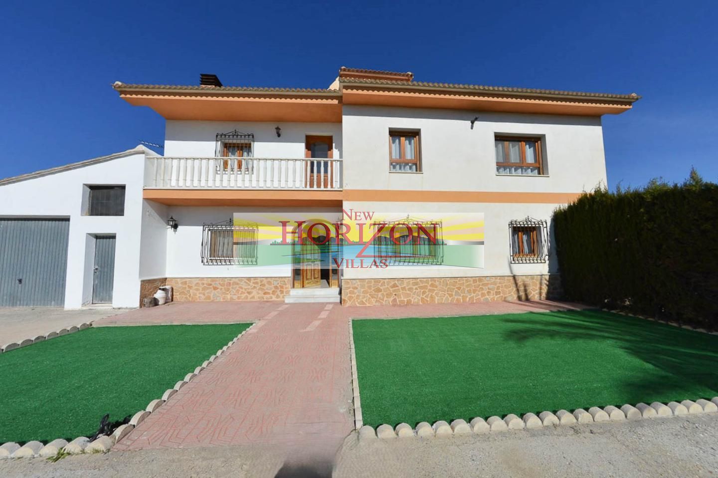 Vista exterior de Casa o chalet en venta en Albox con Aire acondicionado, Jardín privado y Terraza