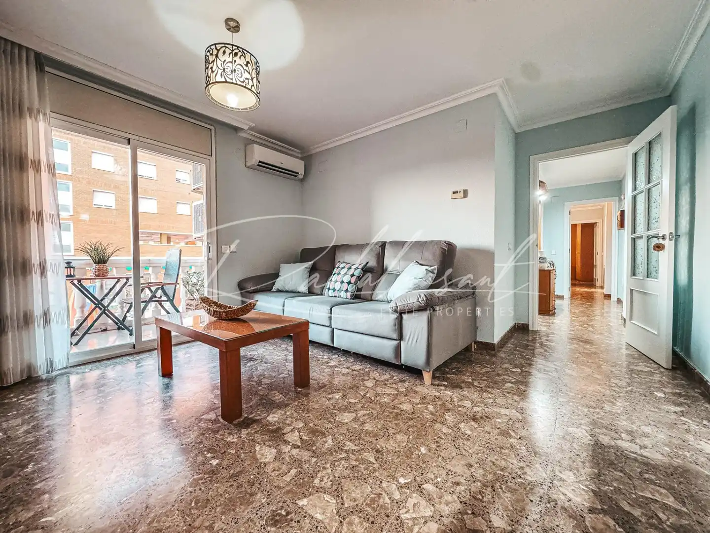 Wohnzimmer von Wohnung zum Verkauf in Tarragona mit Klimaanlage, Heizung und Terrasse