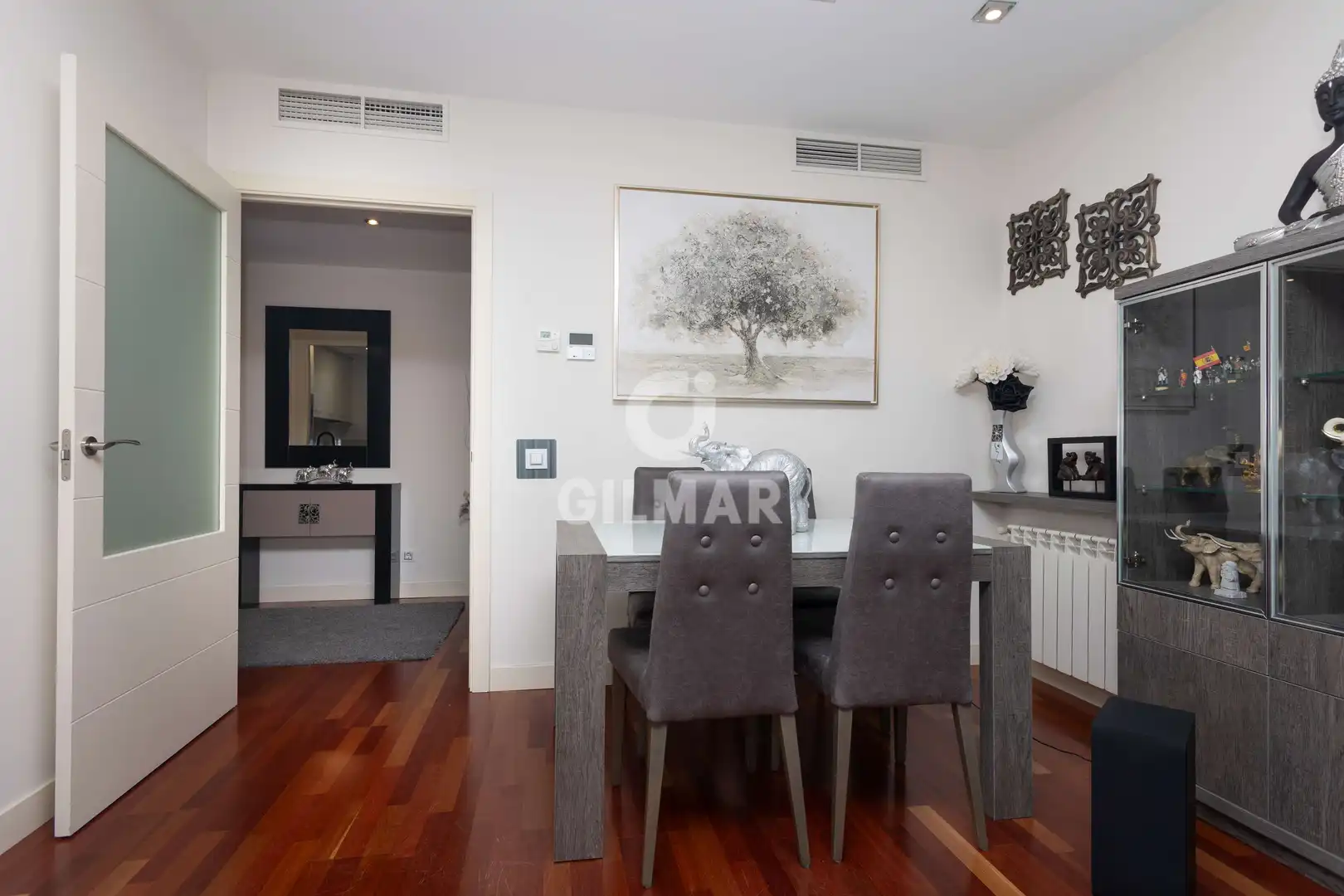 Dining room of Flat for sale in Madrid  with Heating, Private garden and Storage room