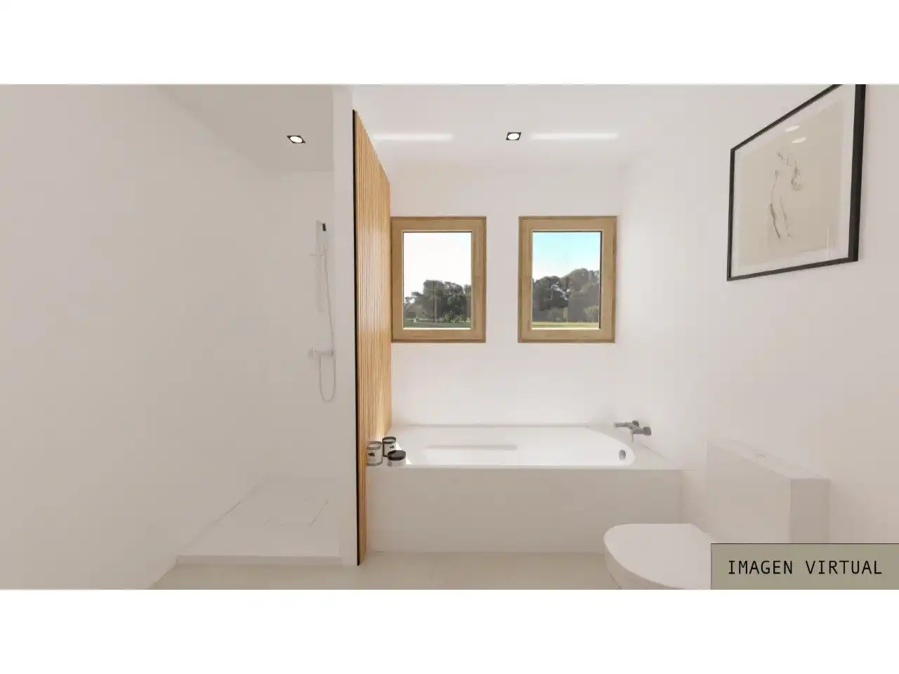 Bany de Casa o xalet en venda en Càrcer amb Calefacció, Jardí privat i Terrassa