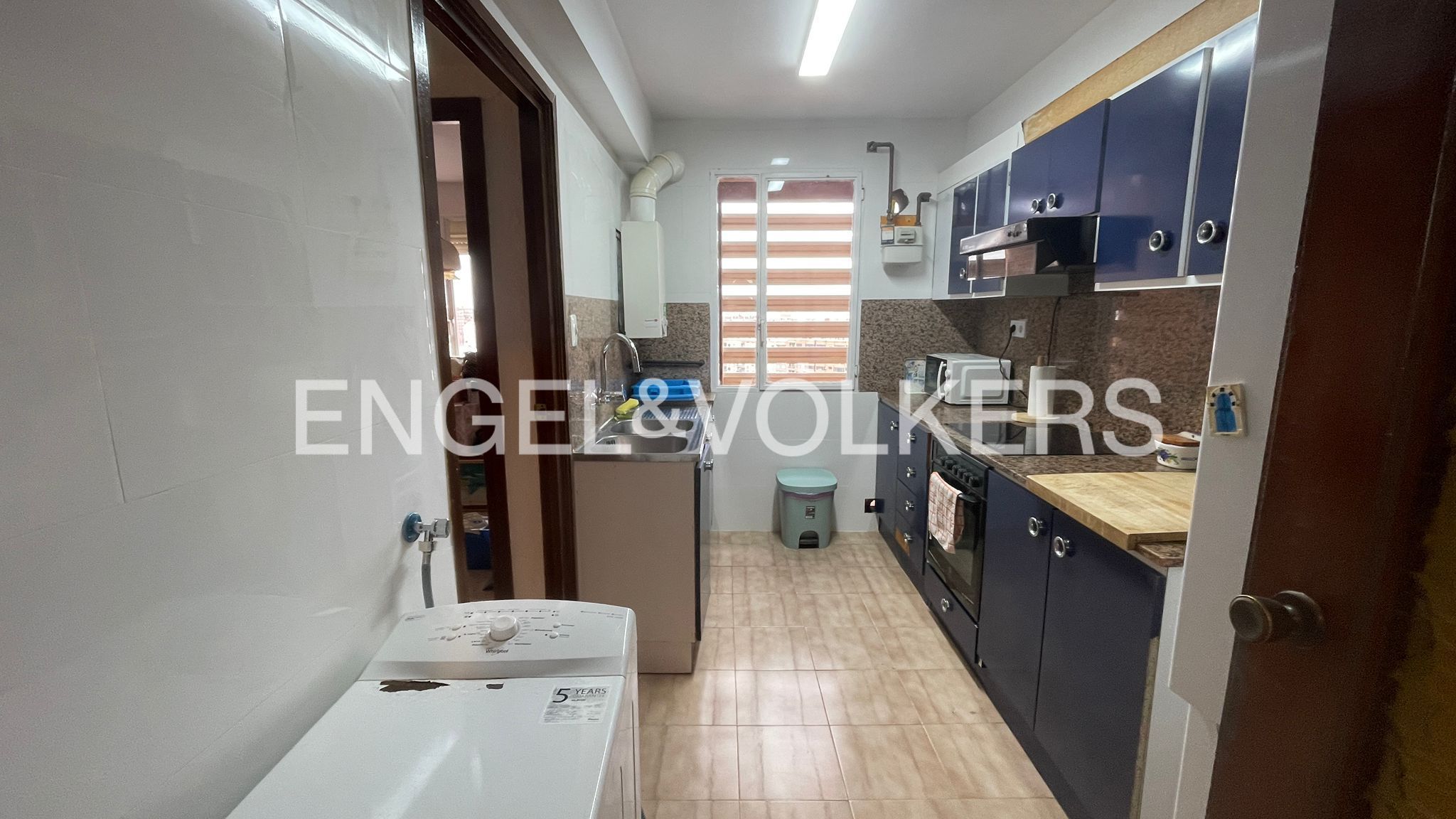 Kitchen of Apartment to rent in  Valencia Capital  with Heating