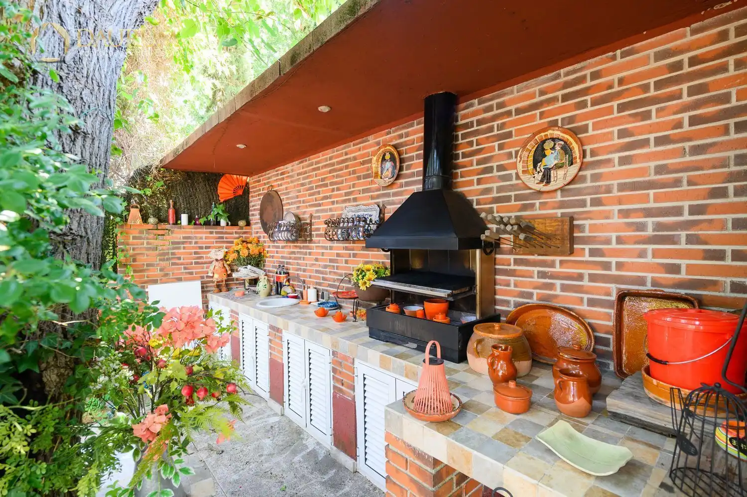 Terraza de Casa adosada en venta en Boadilla del Monte con Aire acondicionado, Calefacción y Jardín privado