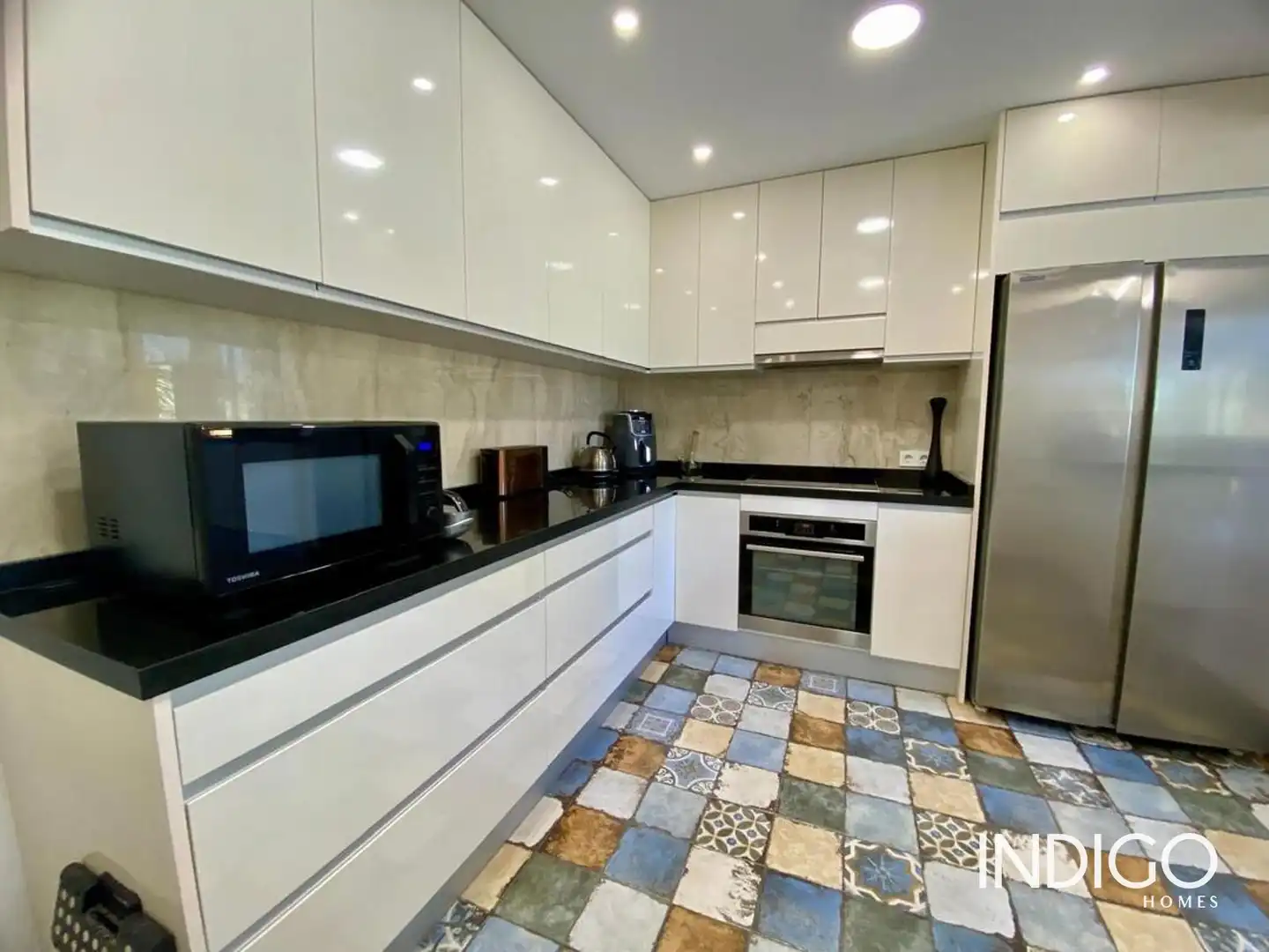 Cocina de Casa o chalet en venta en Mutxamel con Aire acondicionado, Calefacción y Terraza